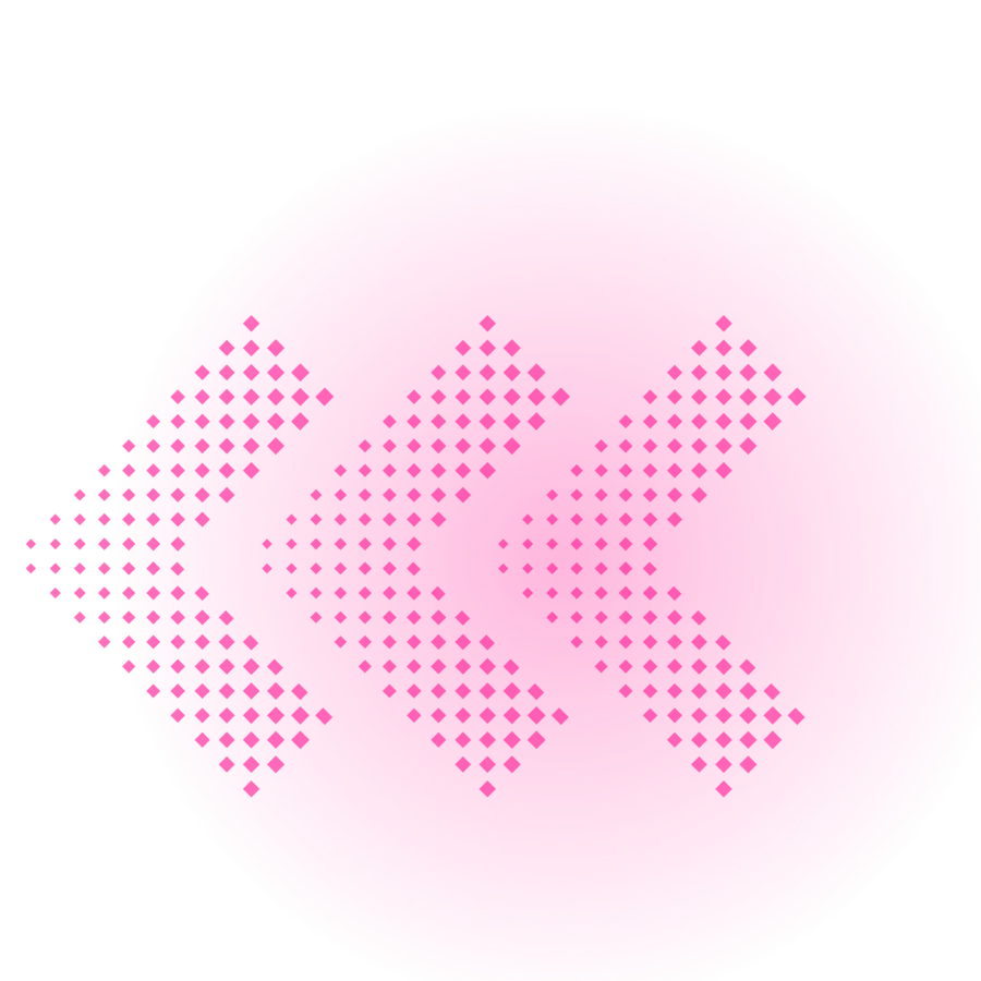 Pink arrows