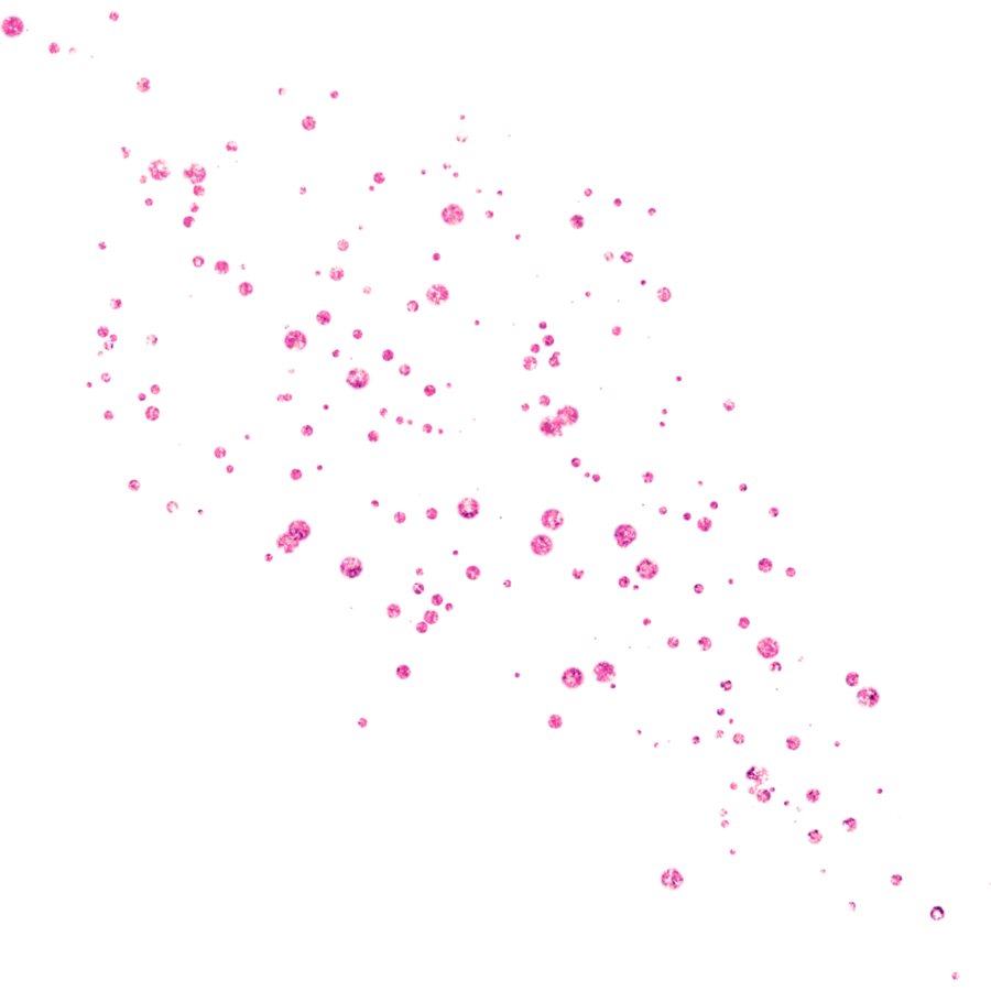 Pink glitter